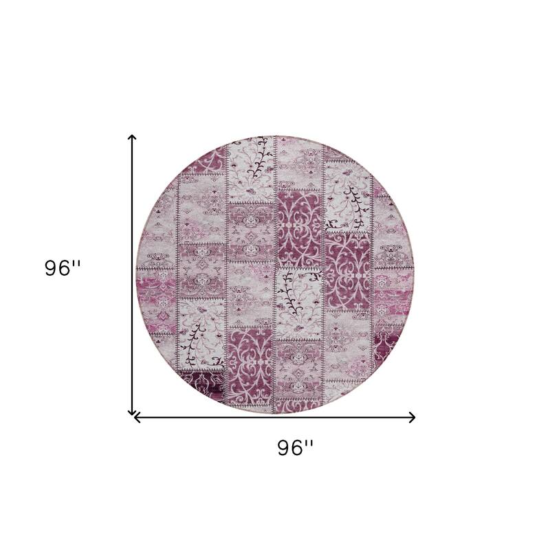 Alvave Patchwork Weather Resistant Blended Style Outdoor Rug