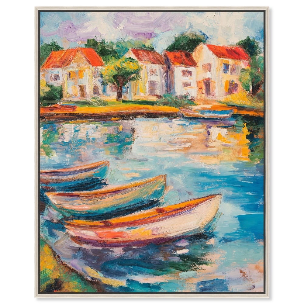 Bayside Calm II Canvas by Art Remedy