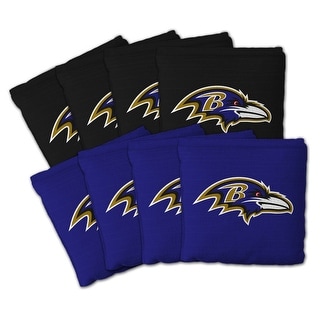 Baltimore Ravens NFL Dual Sided Pro Stop & Slide Cornhole Bags