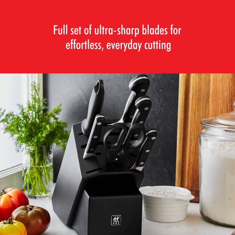 ZWILLING Pro 7-pc Knife Block Set