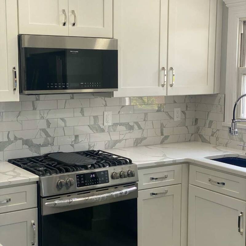 The Tile Life Porto 3x12 Calacatta Porcelain Floor & Wall Tile