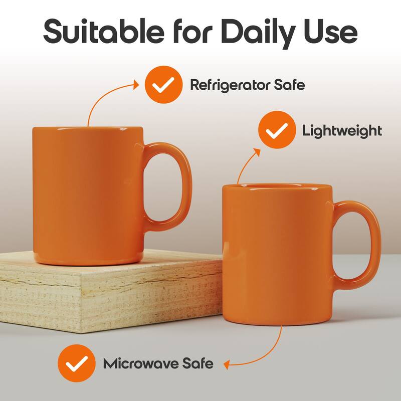 Omniware Set of 4 Teaz Cafe Mugs