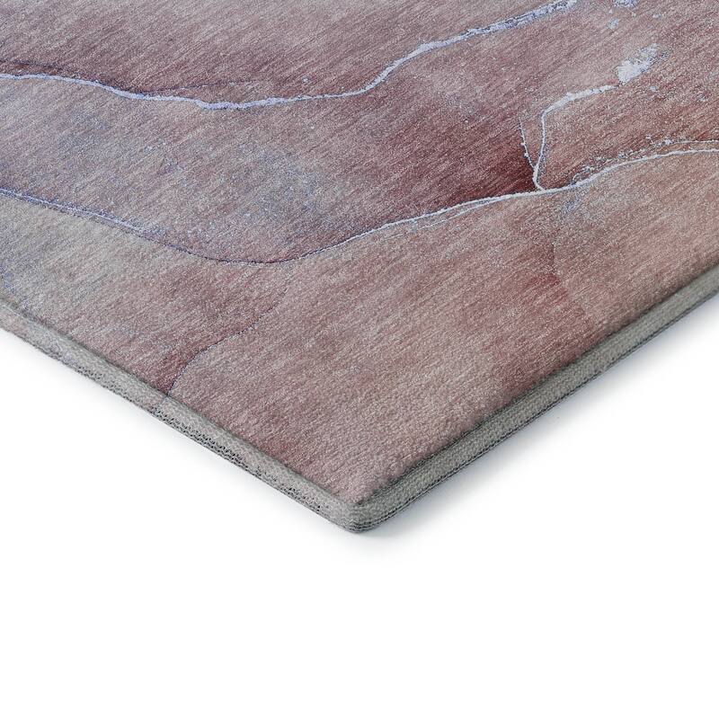 Premium Washable Super Soft Contemporary Abstract Mayfield Rug