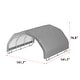 preview thumbnail 6 of 13, All-Weather Animal Shelter Cover – 12' x 12' Heavy-Duty Waterproof Farm Canopy