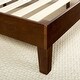 preview thumbnail 3 of 1, Twin size Solid Wood Platform Bed Frame in Espresso Finish