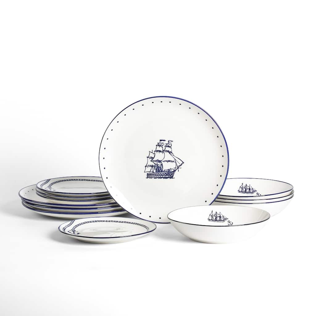 Stone Lain Knox Porcelain Dinnerware Set
