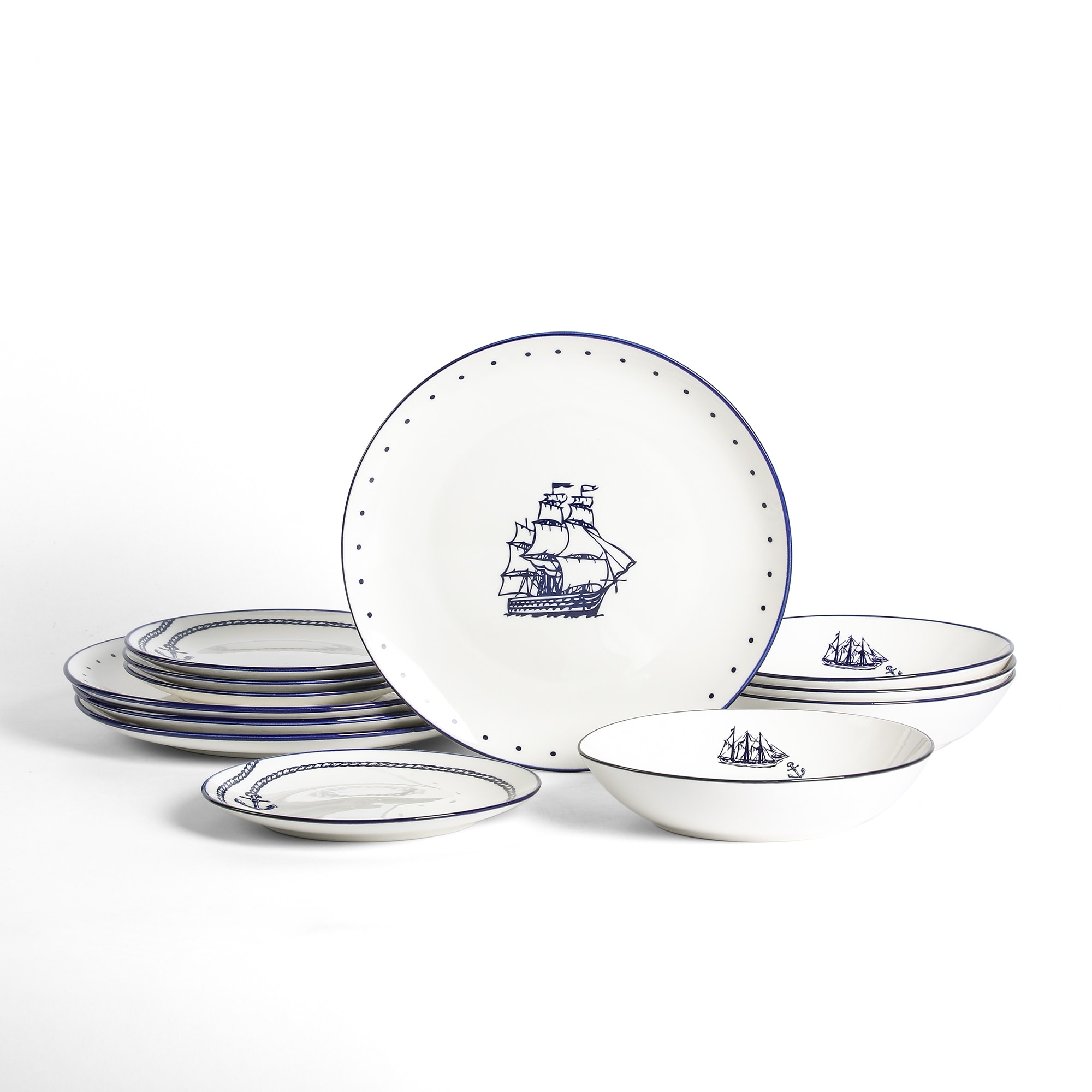Stone Lain Knox Porcelain Dinnerware Set