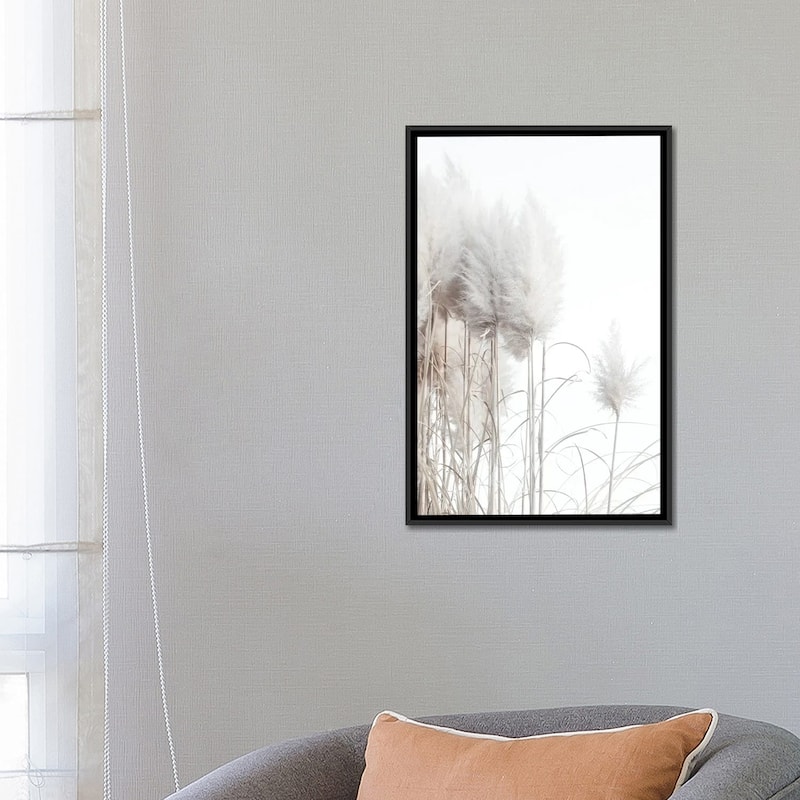 iCanvas "Pampas Grass II" by Magda Izzard Framed Canvas Print