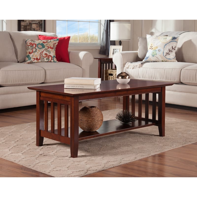 AFI Mission Coffee Table - Walnut