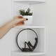 preview thumbnail 2 of 14, Danya B. Decorative 5-Tier Corner Floating Wall Mount Shelving Unit