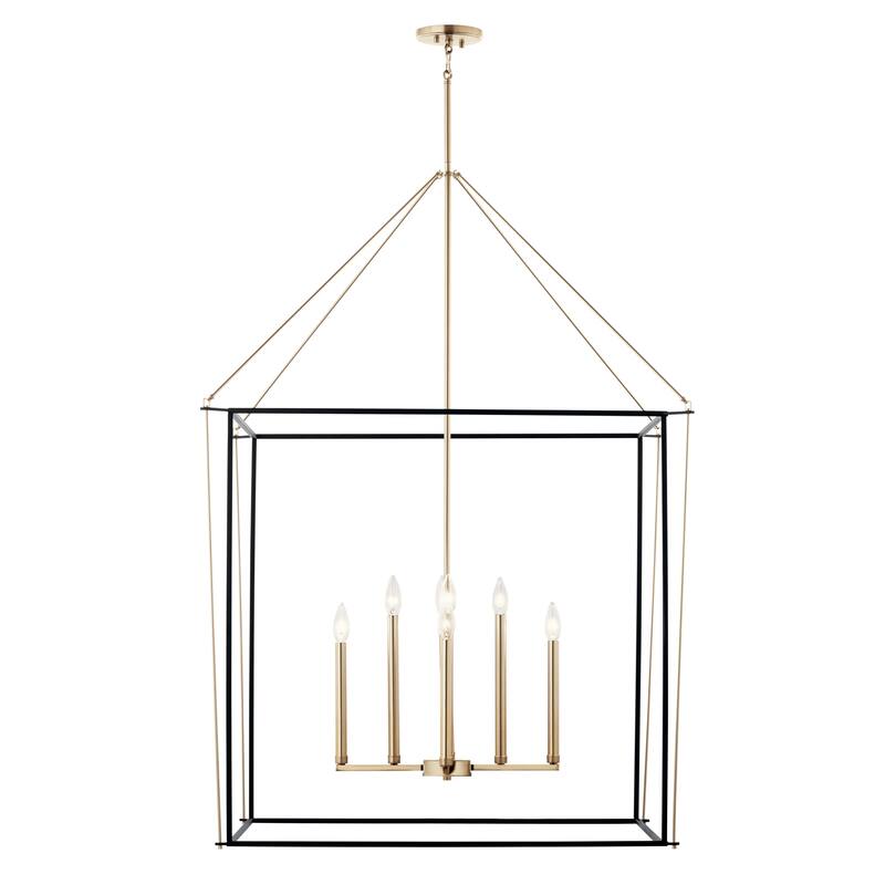 Kichler 52629 Eisley 8 Light 35" Wide Taper Candle Pendant