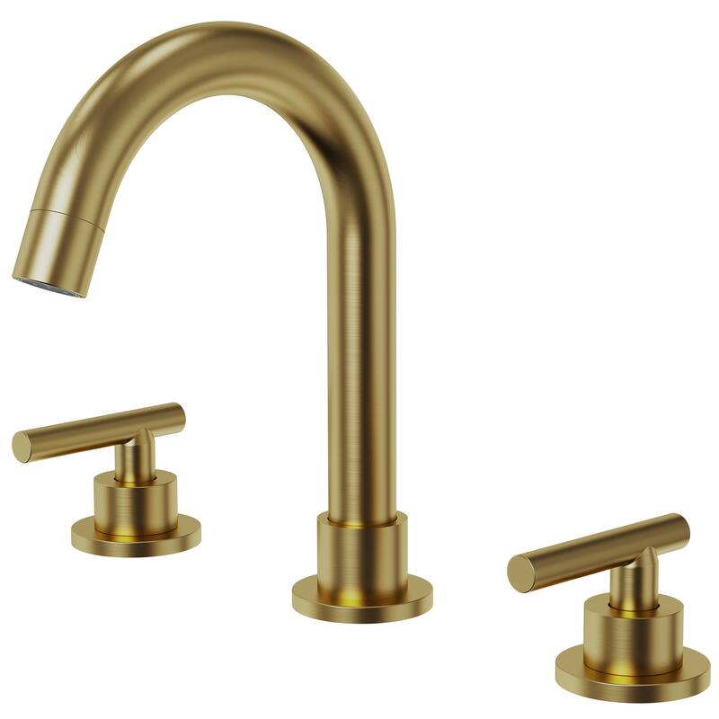 Widespread Bathroom Faucet 3 Hole, 2-Handle Bathroom Sink Faucet