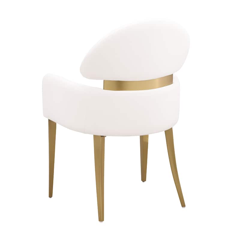 Furniture of America Luvien Modern 7-Piece Sintered Stone Top Dining Table Set