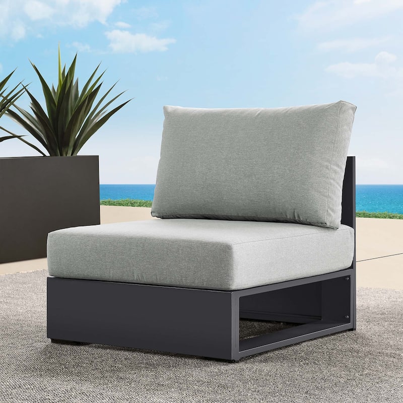 Tahoe Patio Aluminum Modular Armless Chair