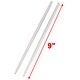 preview thumbnail 2 of 1, Stainless Steel Food Chopsticks Silver 5 Pairs - 9" x 0.2"(L*Max.D)