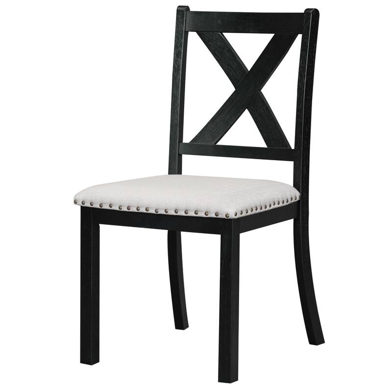 Extendable Dining Table with Two Removable Leaf