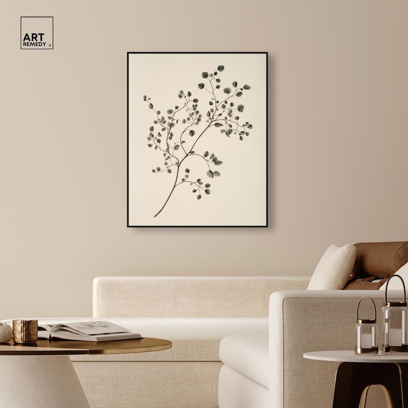 Bilberry Branch Canvas by Art Remedy