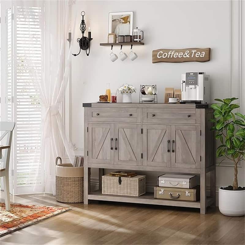 Buffet Cabinet - 14.96"D x 47.24"W x 38.58"H