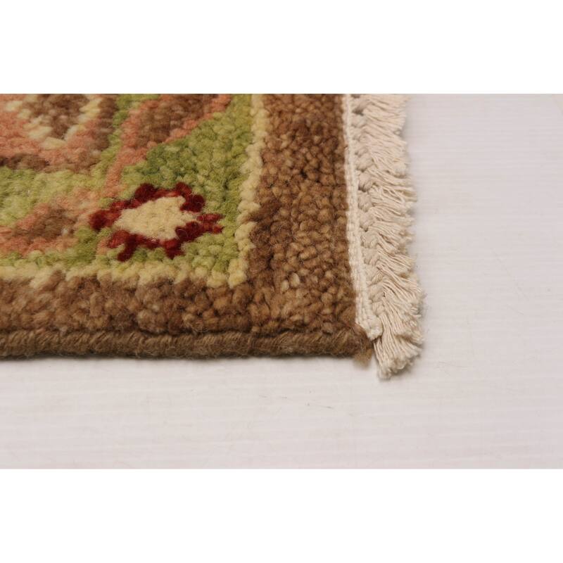 ECARPETGALLERY Hand-knotted Jules Serapi Brown Wool Rug - 10'1 x 13'10