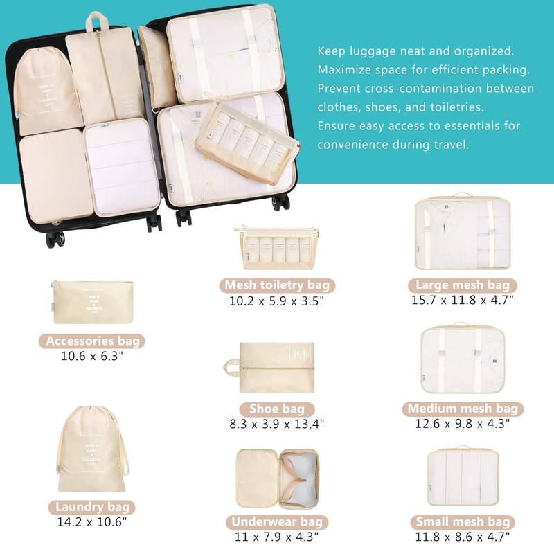Hardshell Luggage Lightweight Luggage with Expandable Storage Space, Zipper Pocket and Universal Wheels for Business Travel