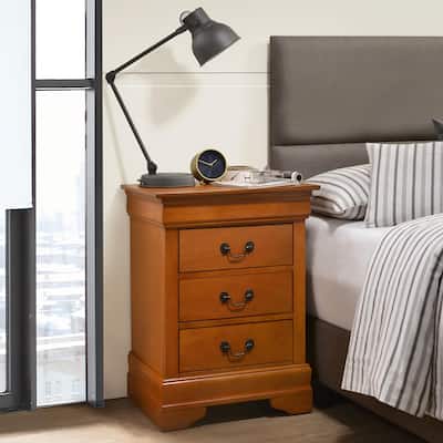 Elegant Oak Nightstand