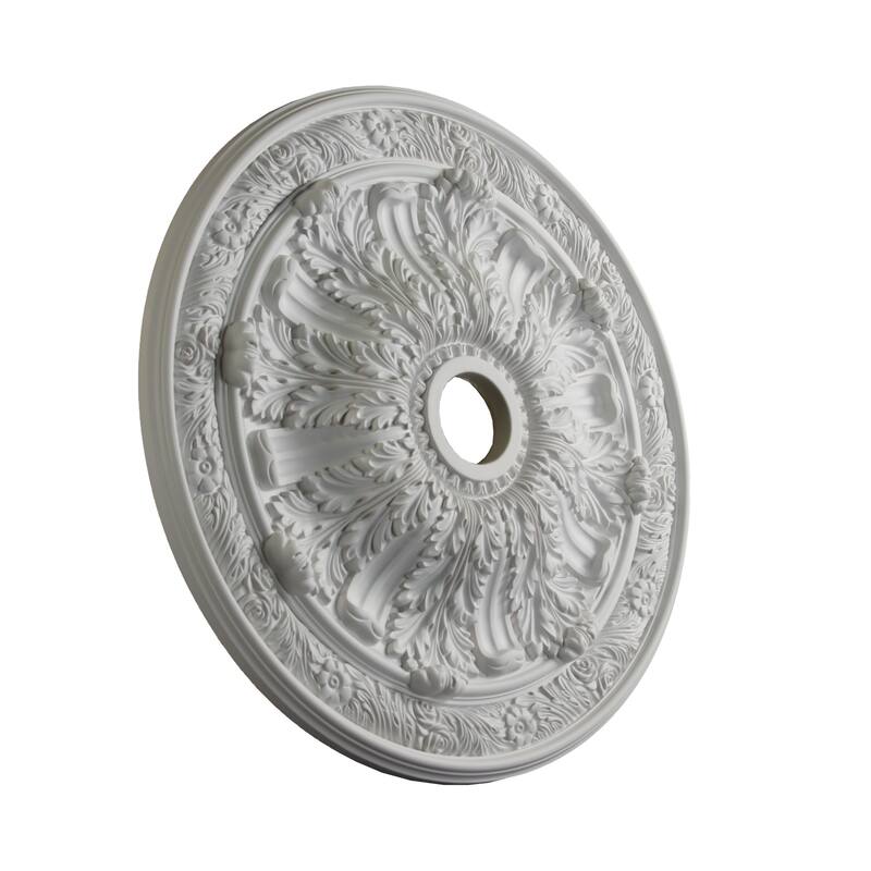 30-inch Floral Acanthus Ceiling Medallion
