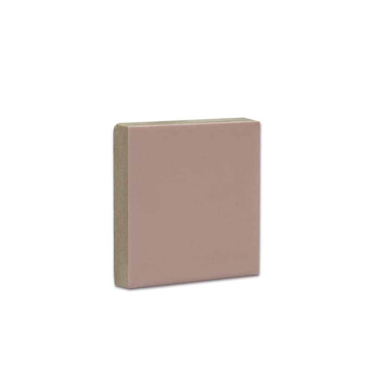 Merola Tile Vaudeville Taco Pink 1-5/8" x 1-5/8" Porcelain Floor and Wall Tile - Case (25 Tiles)