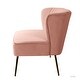 preview thumbnail 49 of 117, Delicia 3 Piece Living Room Set with Golden Legs by HULALA HOME