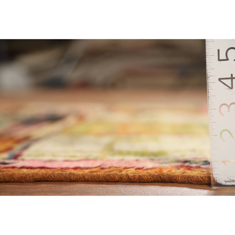 Moroccan Tribal Oriental Area Rug Handmade Bedroom Wool Carpet - 5'8" x 7'11"