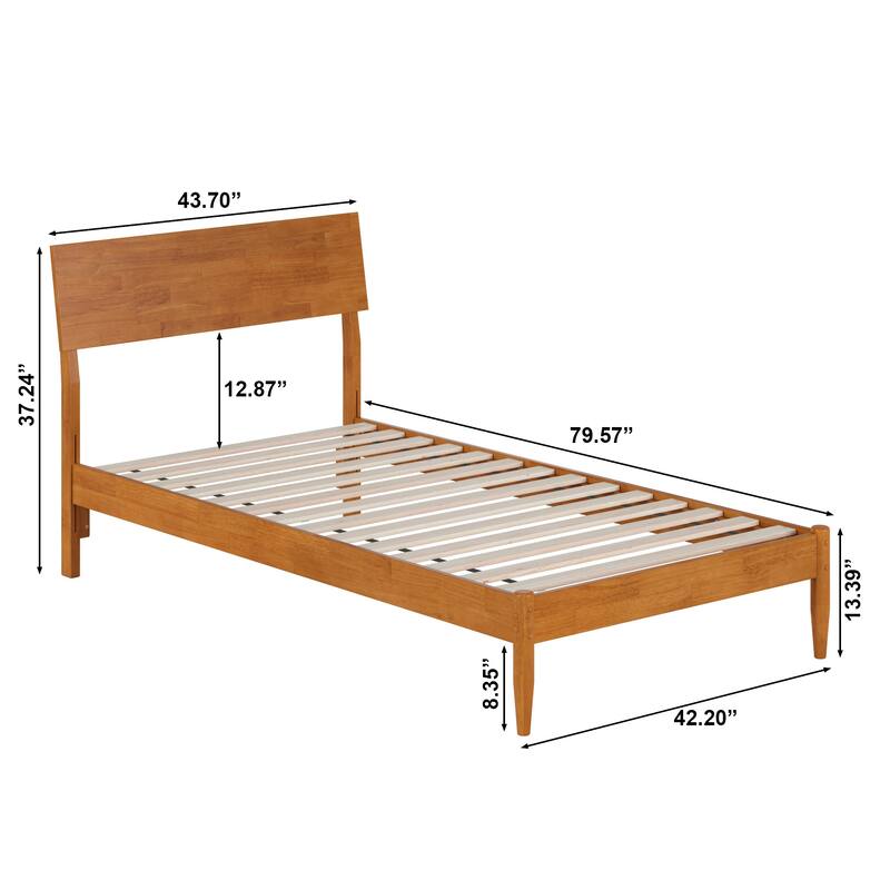 Bradford Platform Bed with Adjustable Headboard
