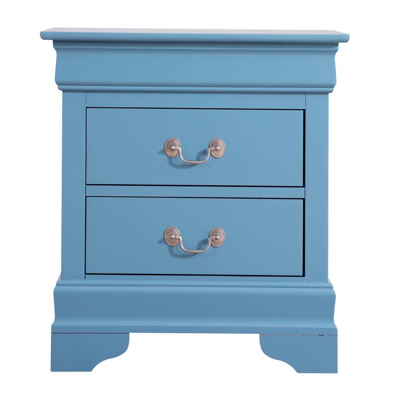 Charming Teal Nightstand for Bedroom