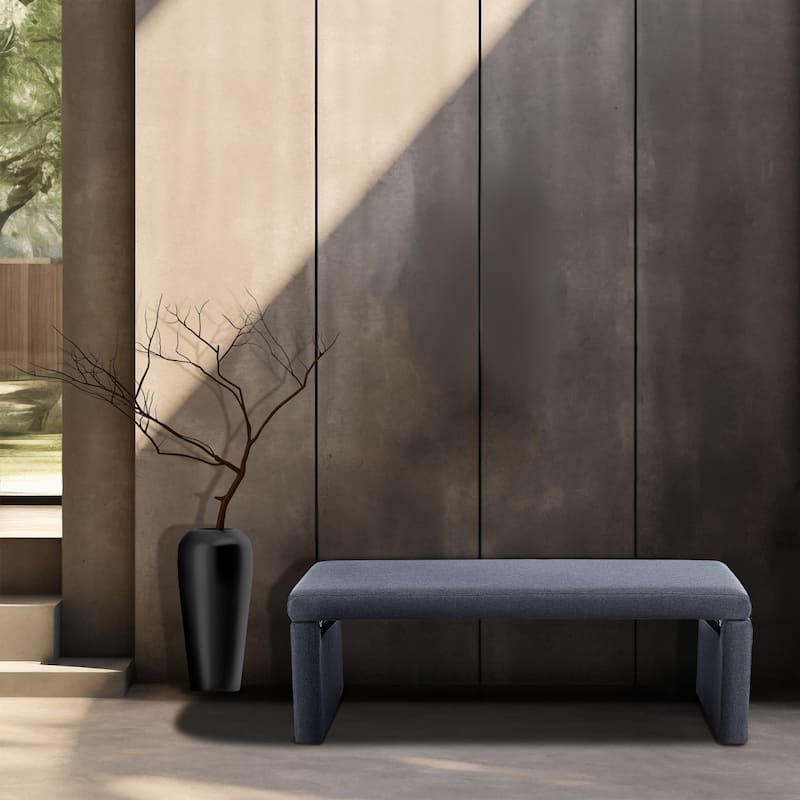 Porthos Home Cyril Fabric Upholstered Accent Bench