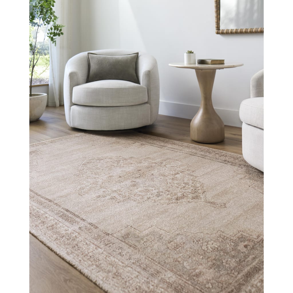 Livabliss x Galey Alix Luciana III Traditional Medallion Area Rug