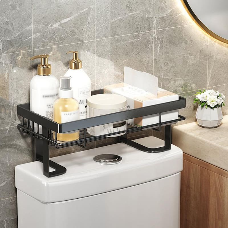 Over The Toilet Storage Shelf, Over Toilet Storage, Bathroom Storage Organizer, Back Of Toilet Shelf Organizer