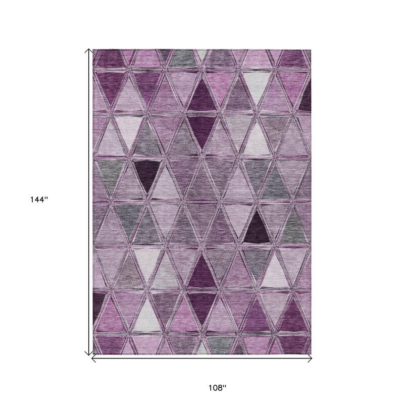 HomeRoots Geometric Transitional Rectangle Outdoor Rug