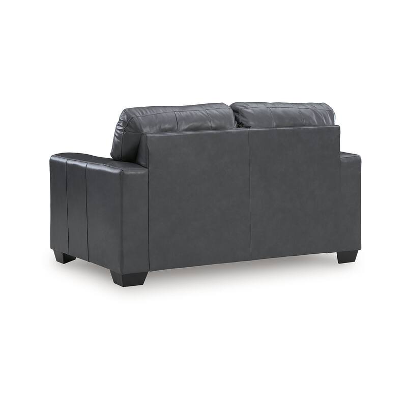 Signature Design by Ashley Bolsena Gray Loveseat - 62" W x 38" D x 36" H
