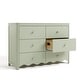 preview thumbnail 4 of 10, Storkcraft Casablanca 6 Drawer Dresser