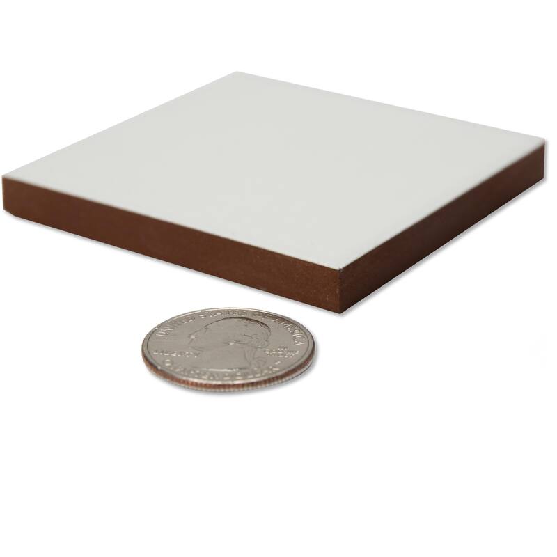 Merola Tile Monocolor Taco Alaska 2-5/8" x 2-5/8" Ceramic Floor and Wall Tile