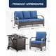 preview thumbnail 68 of 174, Pocassy Outdoor Patio Furniture Set