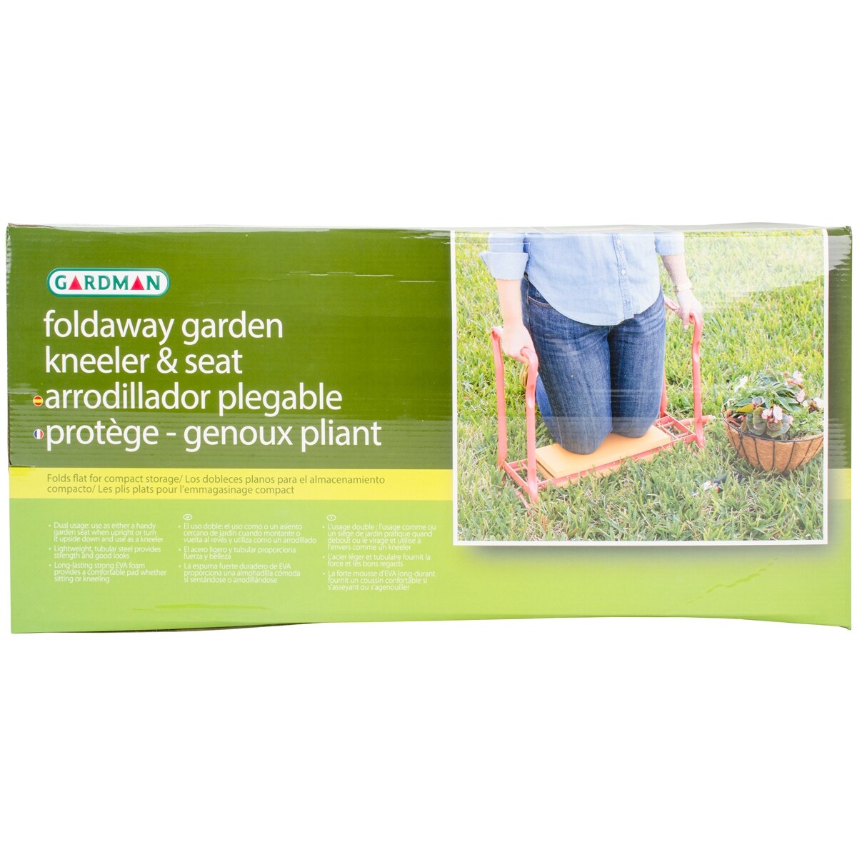 Gardman foldaway sales garden kneeler seat