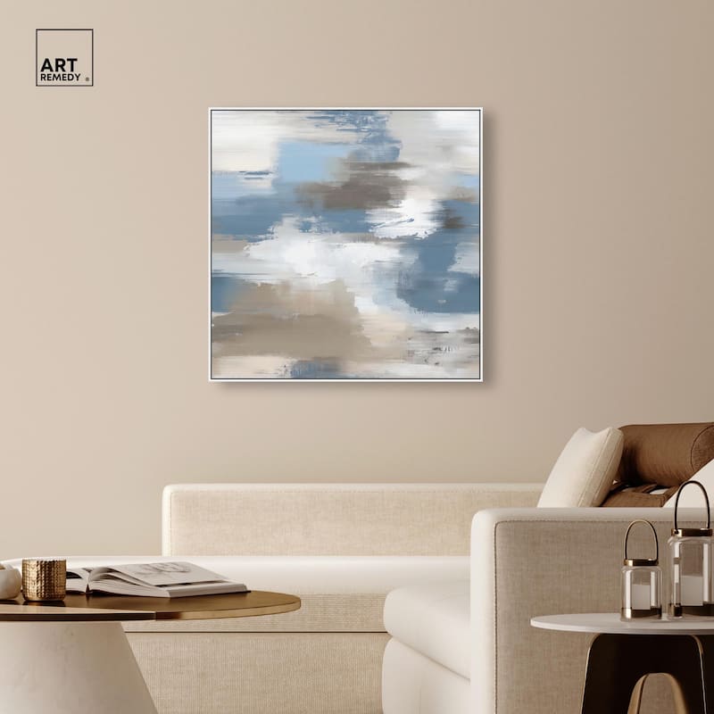 Sand and Snow Canvas by Art Remedy
