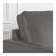 preview thumbnail 11 of 21, Abbyson Holloway Mid-century Modern Top Grain Leather Armchair
