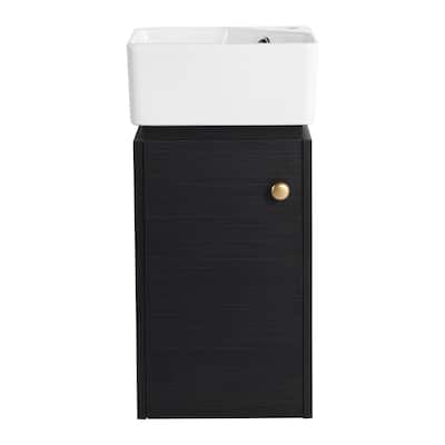 Topcraft 12-inch Wall Mount Bathroom Cabinet with Sink - 12"