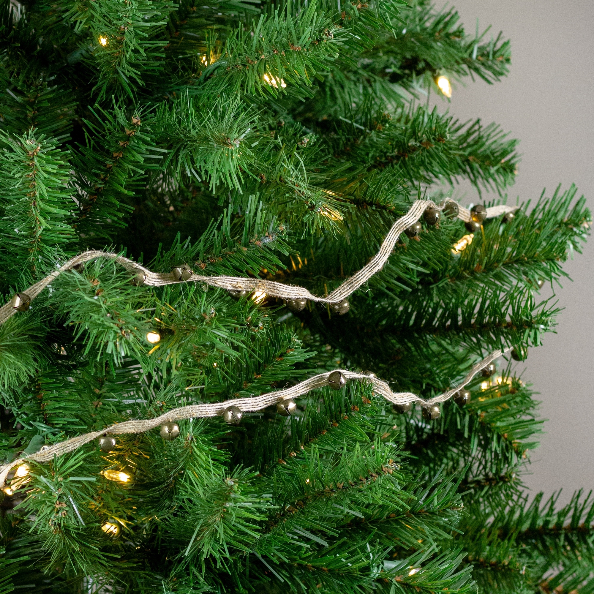 Shop 6 5 Brown Traditional Bell Artificial Christmas Garland
