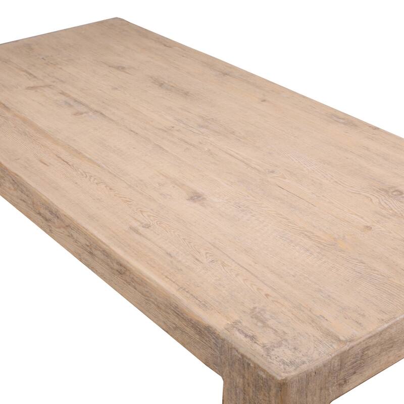 84" Long Ravello Dining Table Weathered Natural