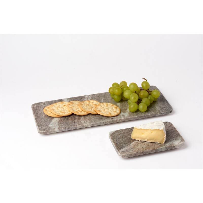 Brown Galaxy Marble Rectangle Tray