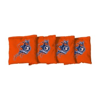 Salem State Vikings Orange Cornhole Bags