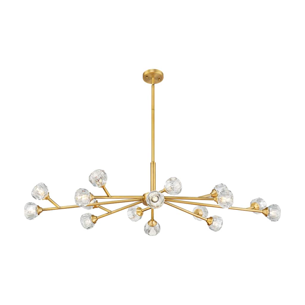 Innovations Lighting 465-16I-12-48 Aurora Chandelier Aurora 16 Light