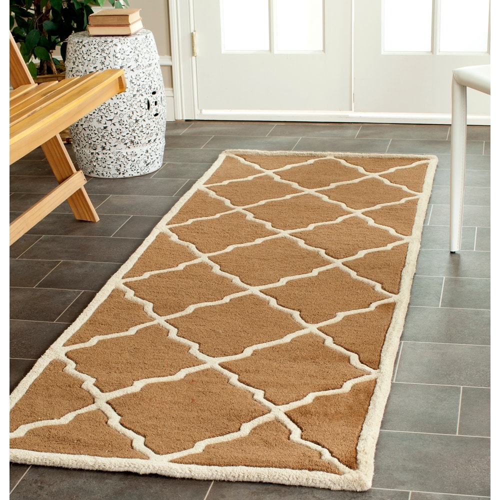 SAFAVIEH Handmade Chatham Nhuong Modern Moroccan Wool Rug