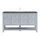 preview thumbnail 14 of 56, James Martin Vanities Breckenridge 60" Single Vanity, Serenity Blue